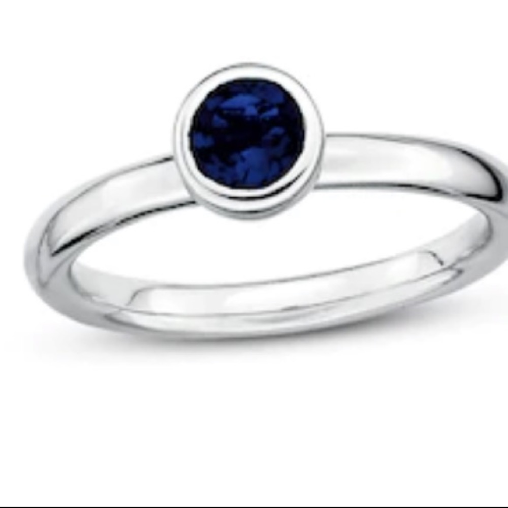 Stackable birthstone rings - Picture 3 of 6